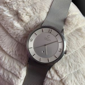 Men’s Silver Watch Obaku Harmony